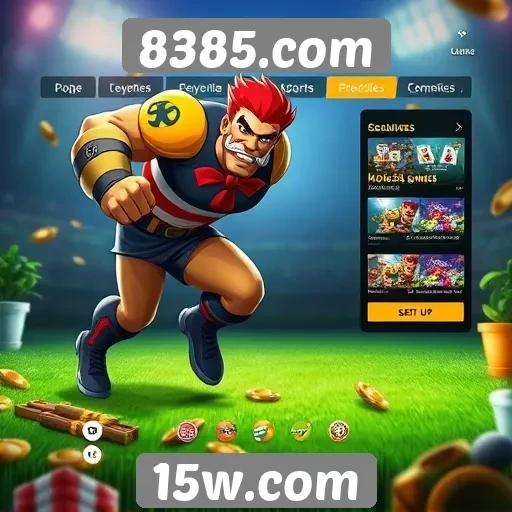 Novas funcionalidades do site 8385.com em destaque